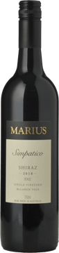 MARIUS WINES Simpatico Single Vineyard Shiraz, McLaren Vale 2018 Bottle image number 0