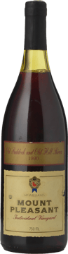 MOUNT PLEASANT Old Paddock and Old Hill Shiraz, Hunter Valley 1990 Bottle image number 0