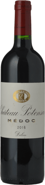 CHATEAU POTENSAC Delon, Medoc 2016 Bottle image number 0