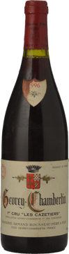 DOMAINE ARMAND ROUSSEAU Les Cazetiers 1er cru, Gevrey-Chambertin 1996 Bottle image number 0
