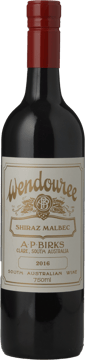WENDOUREE Shiraz Malbec, Clare Valley 2016 Bottle image number 0