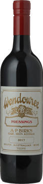 WENDOUREE Pressings, Clare Valley 2017 Bottle image number 0