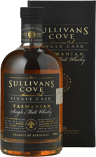 SULLIVANS COVE American Oak Single Cask TD0344 ABV 47.5% Single Malt Whisky, Tasmania NV 700ml