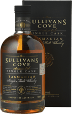 SULLIVANS COVE American Oak Single Cask TD0344 ABV 47.5% Single Malt Whisky, Tasmania NV 700ml