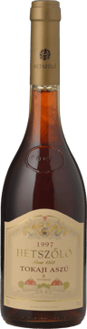 HETSZOLO Tokaji Aszu 6 Puttonyos Furmint, Tokaj  1997 500ml image number 0