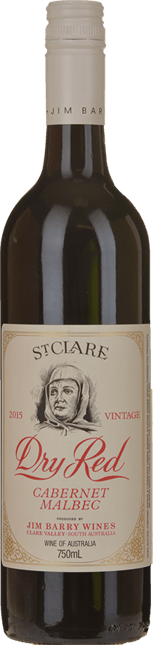 JIM BARRY WINES St Clare Dry Red Cabernet Malbec, Clare Valley 2015