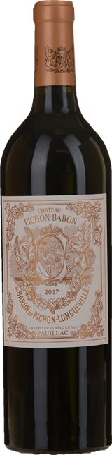 CHATEAU PICHON-LONGUEVILLE BARON 2me cru classe, Pauillac 2017