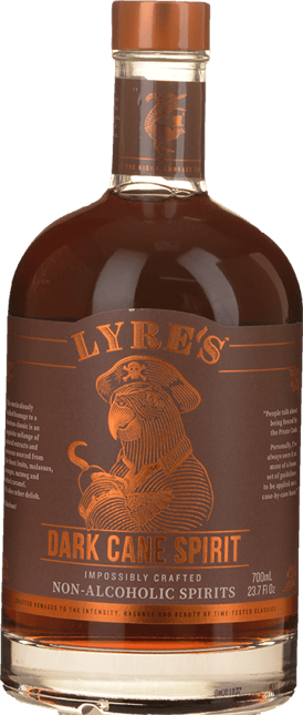 LYRE'S NON-ALCOHOLIC  Dark Cane Spirit Rum  NV