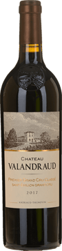 CHATEAU VALANDRAUD 1er grand cru classe (B), St-Emilion 2017 Bottle image number 0