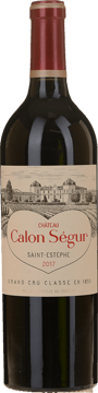 CHATEAU CALON-SEGUR 3me cru classe, St-Estephe 2017 Bottle image number 0