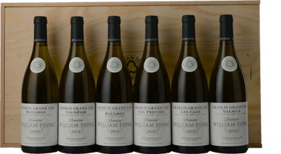 WILLIAM FEVRE 2018 A Journey in Chablis Grand Cru Six Pack 2018 Case