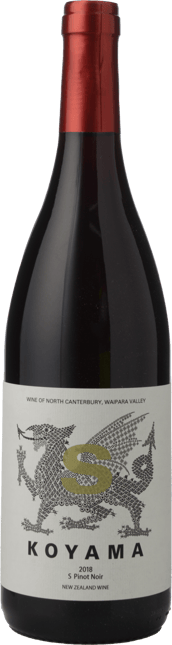 KOYAMA William's Vineyard S Pinot Noir, Waipara 2018