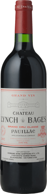 CHATEAU LYNCH-BAGES 5me cru classe, Pauillac 2002