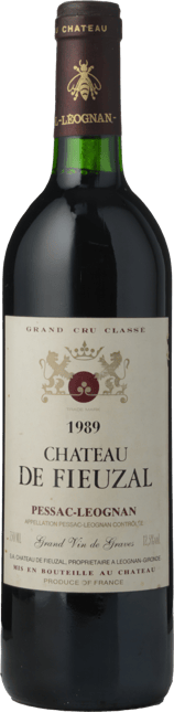 CHATEAU DE FIEUZAL Rouge Cru classe, Graves 1989