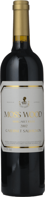 MOSS WOOD Moss Wood Vineyard Cabernet Sauvignon, Margaret River 2002