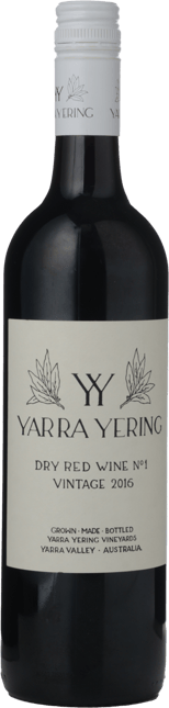 YARRA YERING Dry Red Wine No.1 Cabernets, Yarra Valley 2016
