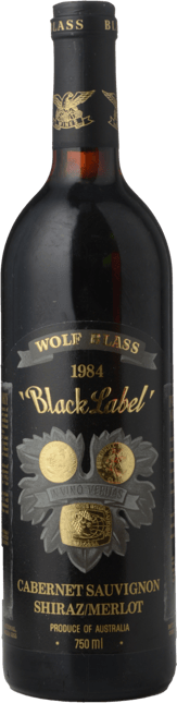 WOLF BLASS WINES Black Label, South Australia 1984