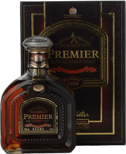 JOHNNIE WALKER Premier Rare Old Scotch Whisky 43 ABV, Scotland NV