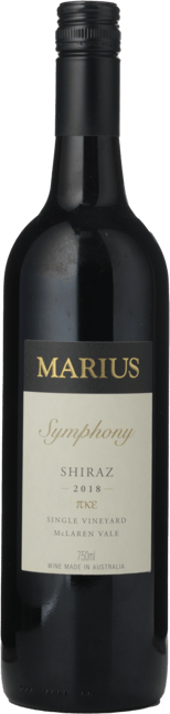 MARIUS WINES Symphony Single Vineyard Shiraz, McLaren Vale 2018