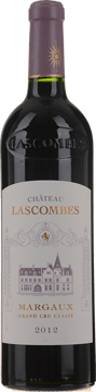 CHATEAU LASCOMBES 2me cru classe, Margaux 2012 Bottle image number 0