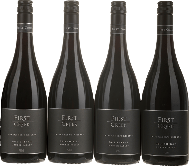 FIRST CREEK WINES Winemakers Reserve Shiraz 24 Bottle Mixed Vintage