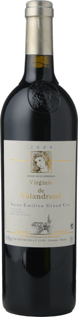 VIRGINIE DE VALANDRAUD Second wine of Chateau Valandraud, St-Emilion 2009