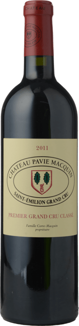 CHATEAU PAVIE-MACQUIN 1er grand cru classe (B), St-Emilion 2011