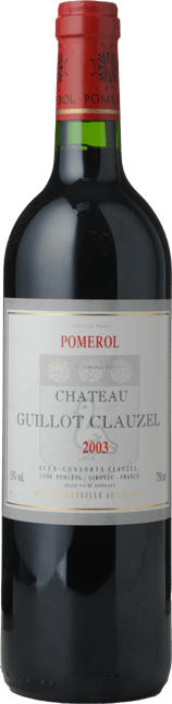 CHATEAU GUILLOT CLAUZEL, Pomerol 2003