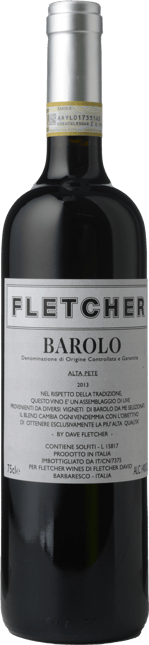 FLETCHER WINES Alta Pete Barolo , Barolo 2013