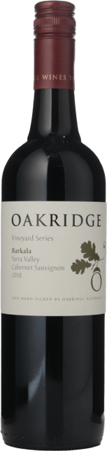 OAKRIDGE WINES Vineyard Series Barkala Ridge Cabernet Sauvignon, Yarra Valley 2018