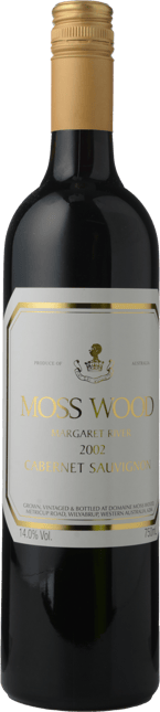 MOSS WOOD Moss Wood Vineyard Cabernet Sauvignon, Margaret River 2002