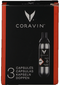 CORAVIN Gas Capsules (Three-pack) NV Unit image number 0