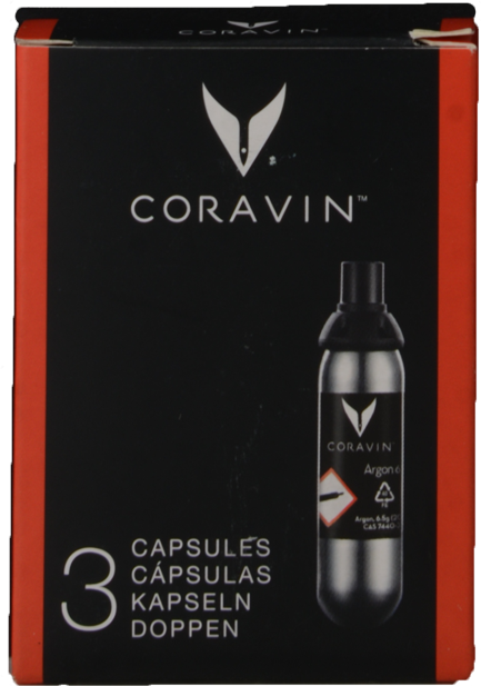 CORAVIN Gas Capsules (Three-pack) NV