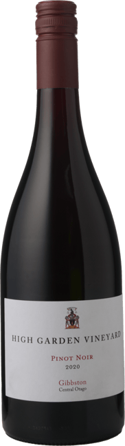 HIGH GARDEN VINEYARD Pinot Noir, Gibbston 2020