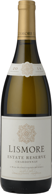 LISMORE ESTATE Reserve Chardonnay, Greyton 2018