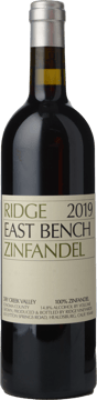 RIDGE VINEYARDS East Bench Zinfandel, Santa Cruz Mountains 2019 Bottle image number 0