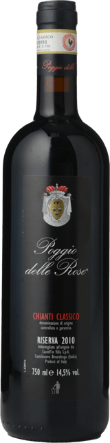 CASTELL'IN VILLA Chianti Classico 'Riserva, Poggio delle Rose' DOCG 2010