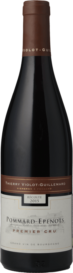 THIERRY VIOLOT-GUILLEMARD 1er Cru, Pommard-Epenots 2015 Bottle