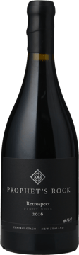 PROPHET'S ROCK WINES Retrospect Pinot Noir, Central Otago 2016 Bottle image number 0