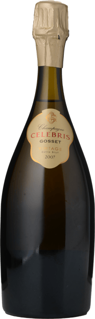 GOSSET Celebris Extra Brut, Champagne 2007