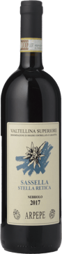 ARPEPE Sassella Stella Retica Nebbiolo, Valtellina Superiore 2017 Bottle image number 0