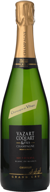 VAZART-COQUART & FILS Grand Cru Brut Reserve, Blanc de Blancs, Champagne NV