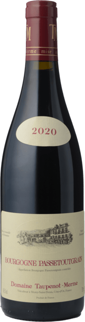 DOMAINE TAUPENOT-MERME Passetoutgrain, Bourgogne Rouge 2020