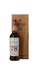 THE MACALLAN The Red Collection 78 Year Old Single Malt Scotch Whisky NV Bottle