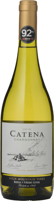 CATENA ZAPATA High Mountain Vines Chardonnay, Mendoza 2019