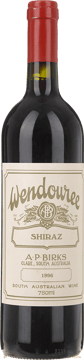 WENDOUREE Shiraz, Clare Valley 1996 Bottle image number 0