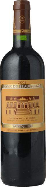LA CROIX DE BEAUCAILLOU Second wine of Chateau Ducru-Beaucaillou, St-Julien 2005