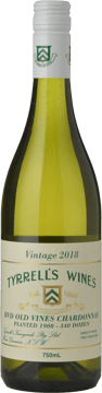 TYRRELL'S HVD Old Vines Chardonnay, Hunter Valley 2018 Bottle image number 0