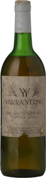 YARRA YERING No.1 Dry White, Yarra Valley 1986 Bottle image number 0