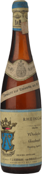 BREMER RATSKELLER Winkeler Ansbach Riesling-Spatlese, Rheingau 1969 Bottle image number 0